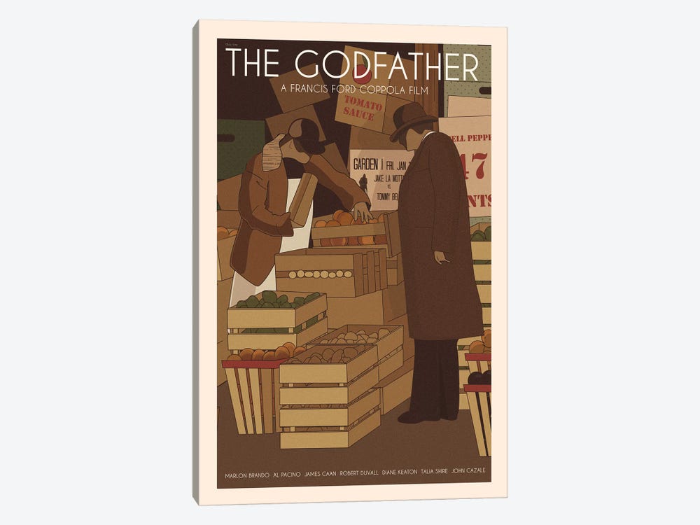 The Godfather by Claudia Varosio 1-piece Art Print