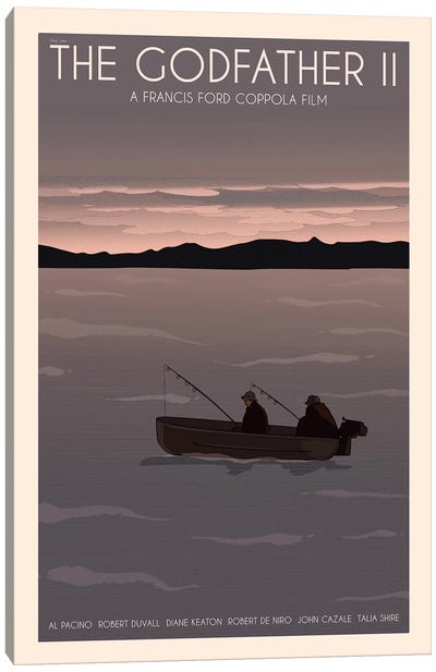 The Godfather II Canvas Art Print - Canoe Art