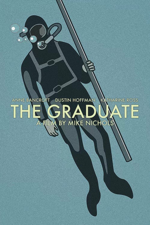The Graduate by Claudia Varosio wall art