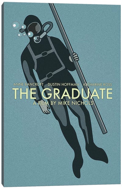 The Graduate Canvas Art Print - The Graduate