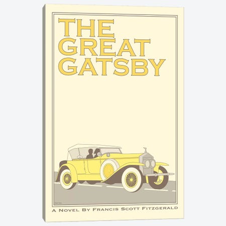 The Great Gatsby Canvas Print #VSI106} by Claudia Varosio Canvas Art Print