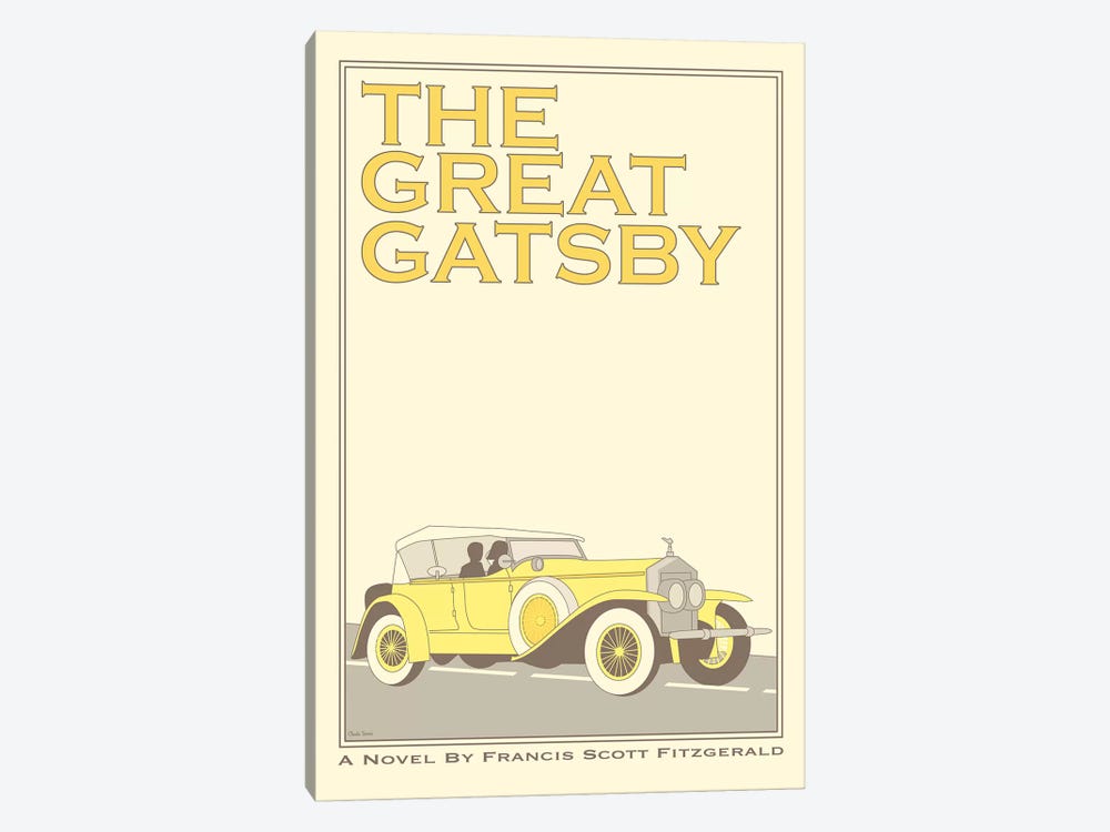The Great Gatsby by Claudia Varosio 1-piece Canvas Artwork