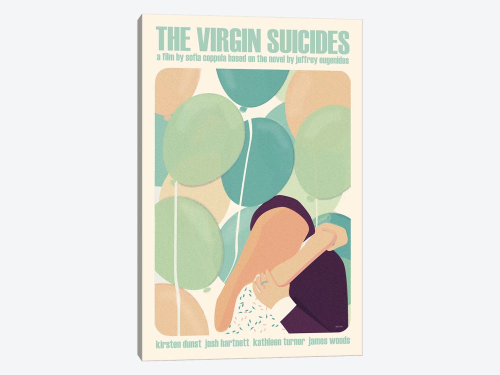 The Virgin Suicides by Claudia Varosio 1-piece Canvas Art Print