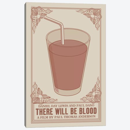 There Will Be Blood Canvas Print #VSI111} by Claudia Varosio Canvas Art Print