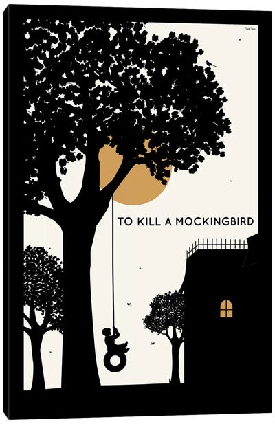 To Kill A Mockingbird Canvas Art Print - Reading Nook