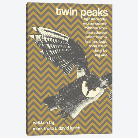 Twin Peaks Canvas Print #VSI116} by Claudia Varosio Canvas Wall Art