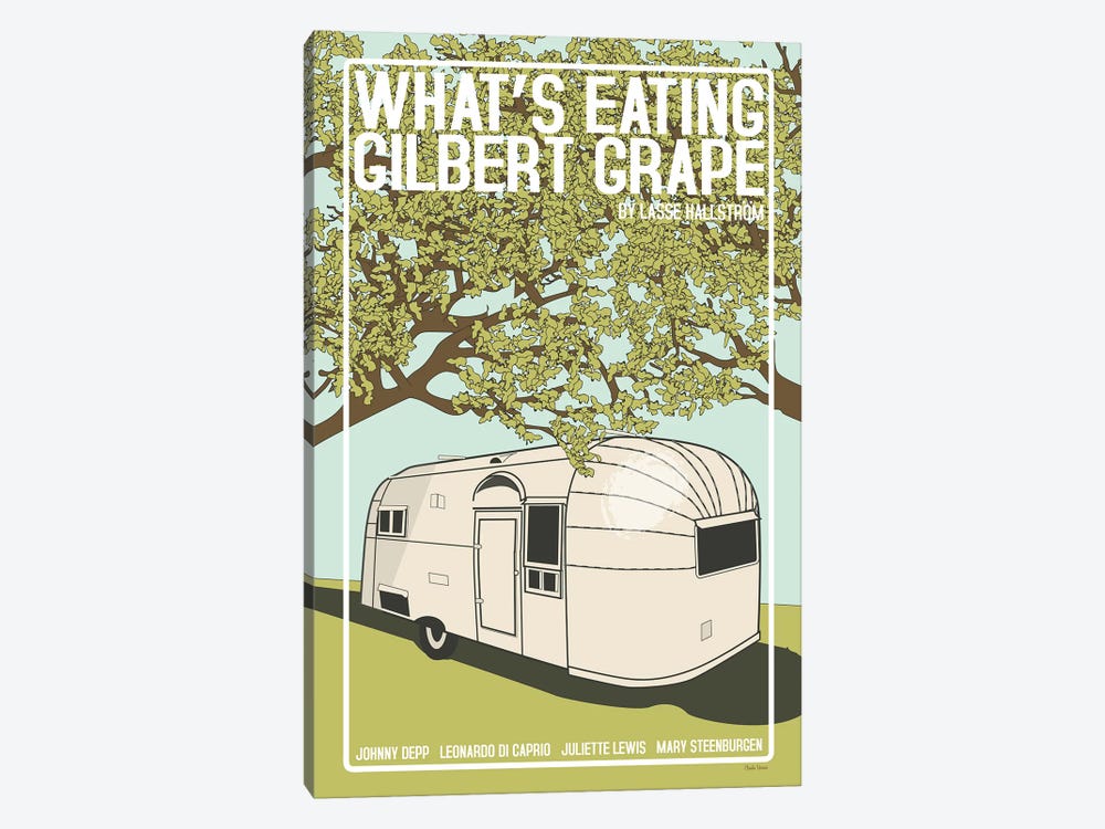 What's Eating Gilbert Grape by Claudia Varosio 1-piece Canvas Print