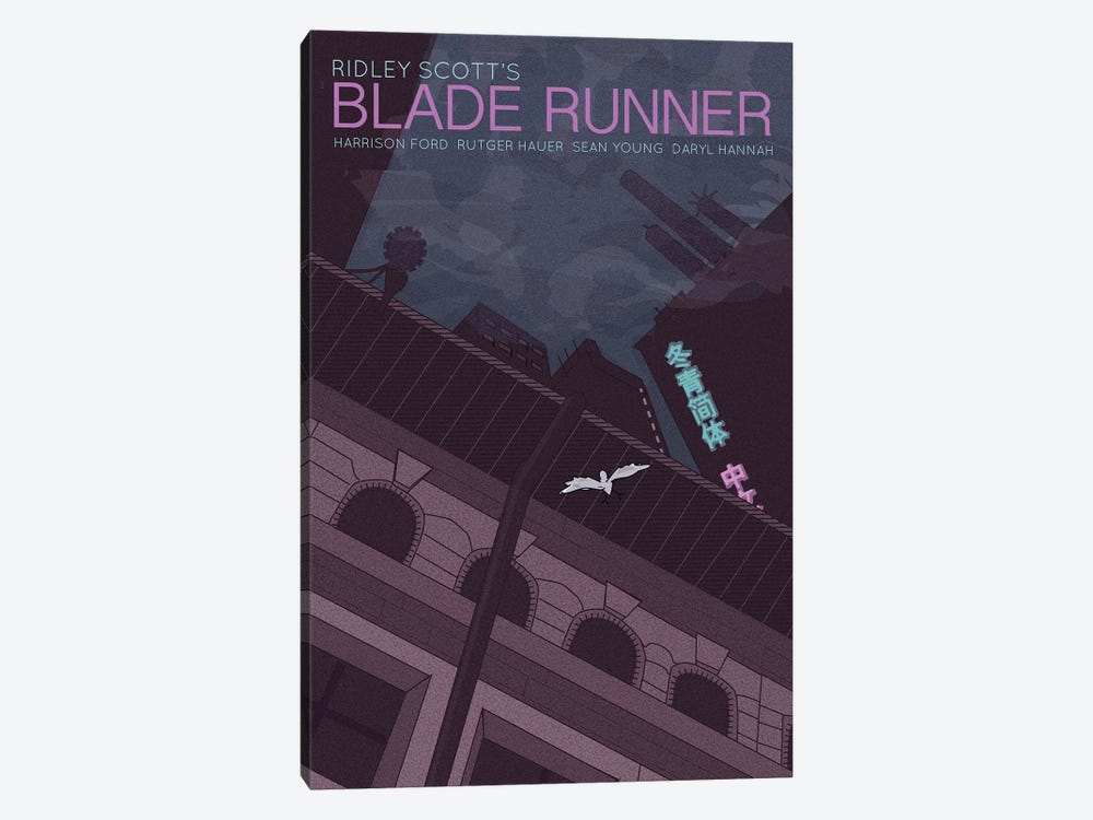Blade Runner by Claudia Varosio 1-piece Canvas Art Print