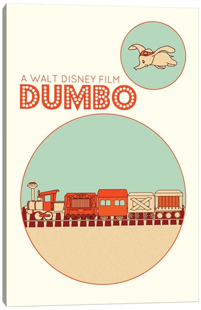 Dumbo Canvas Art Print - Claudia Varosio