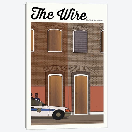 The Wire Canvas Print #VSI133} by Claudia Varosio Art Print
