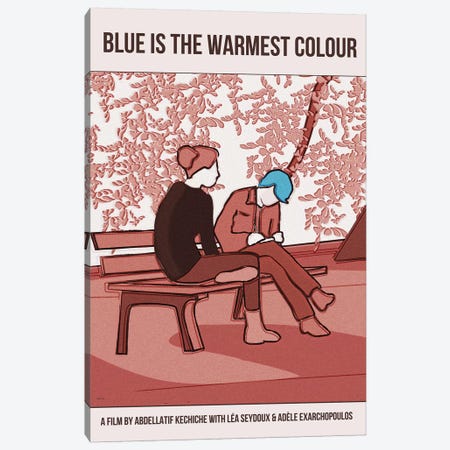Blue Is The Warmest Colour Canvas Print #VSI13} by Claudia Varosio Canvas Art