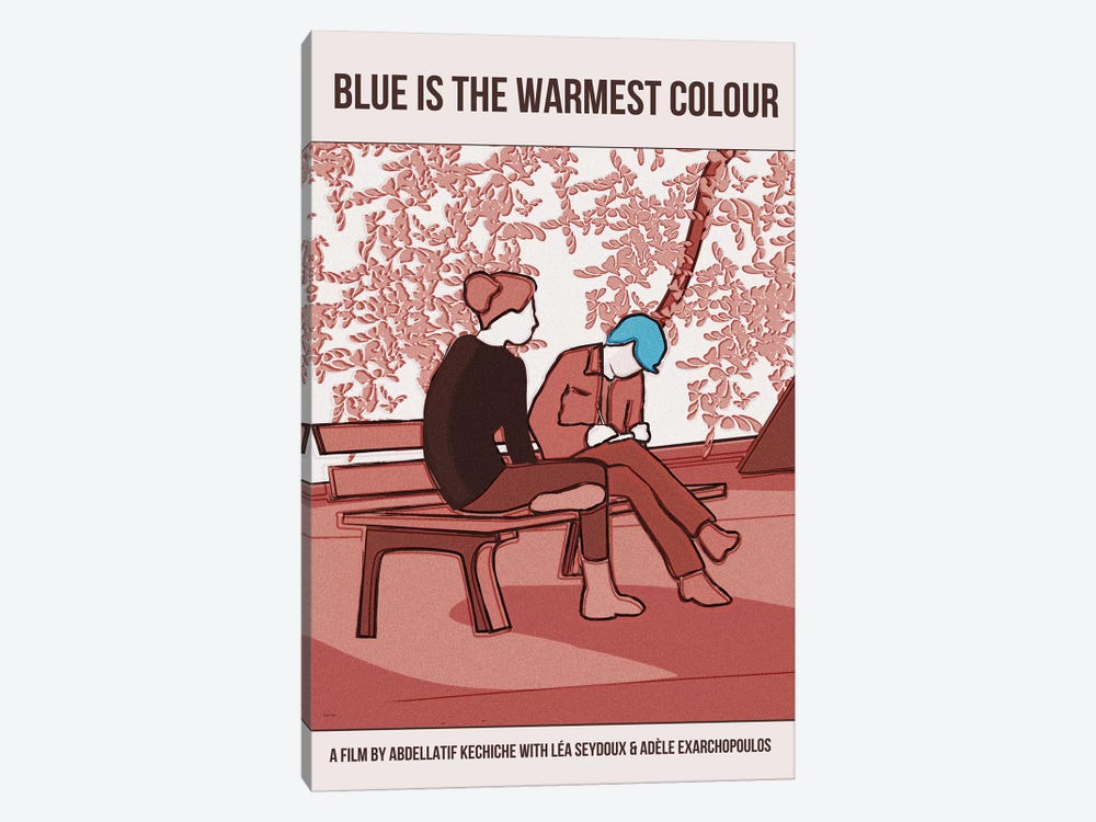 Blue Is The Warmest Colour by Claudia Varosio 1-piece Canvas Print