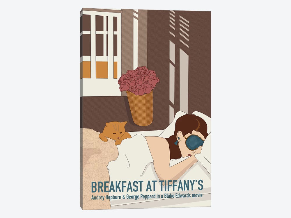Breakfast At Tiffany's I by Claudia Varosio 1-piece Canvas Wall Art