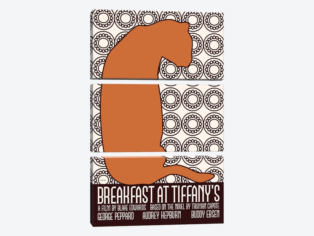Breakfast At Tiffany's II by Claudia Varosio 3-piece Art Print