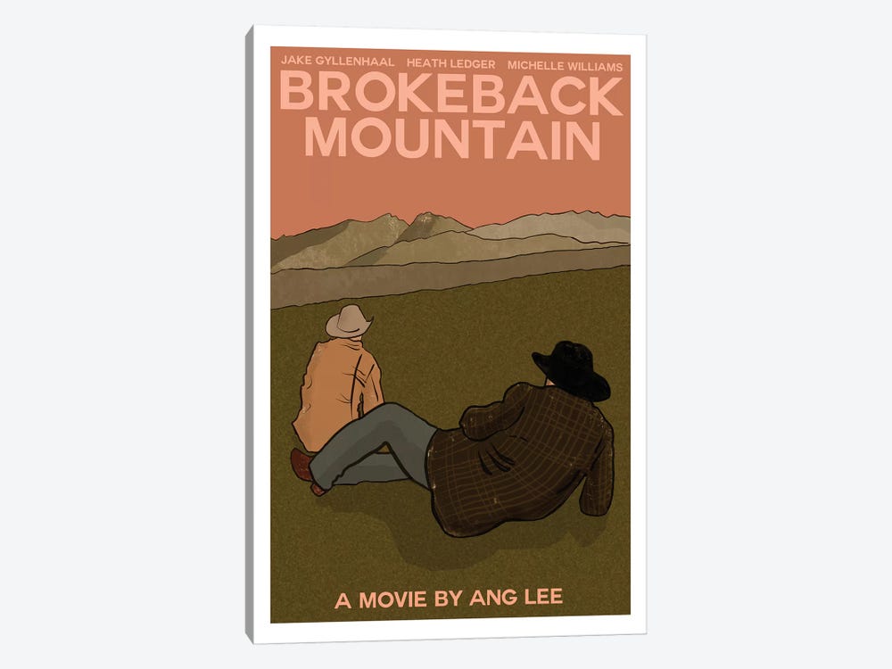 Brokeback Mountain by Claudia Varosio 1-piece Art Print