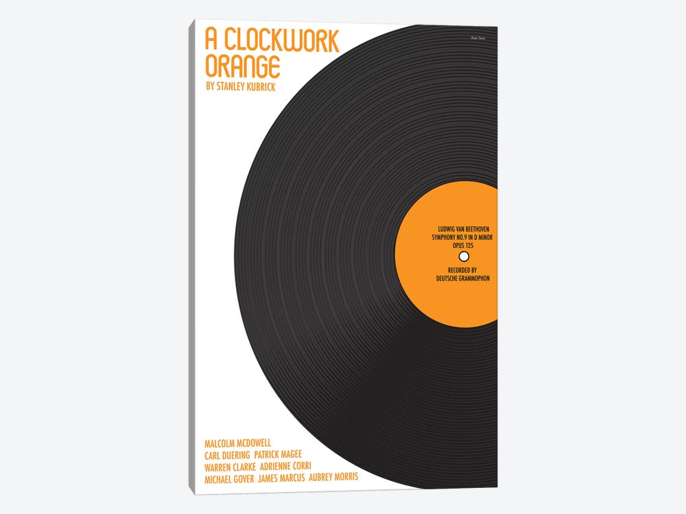 Clockwork Orange by Claudia Varosio 1-piece Canvas Art