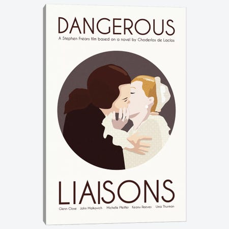 Dangerous Liaisons Canvas Print #VSI29} by Claudia Varosio Art Print