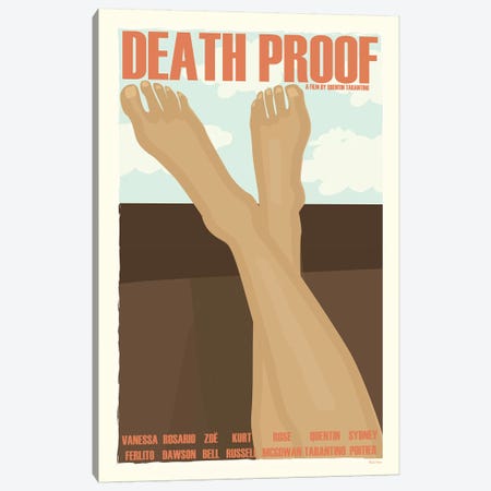 Death Proof Canvas Print #VSI32} by Claudia Varosio Canvas Artwork