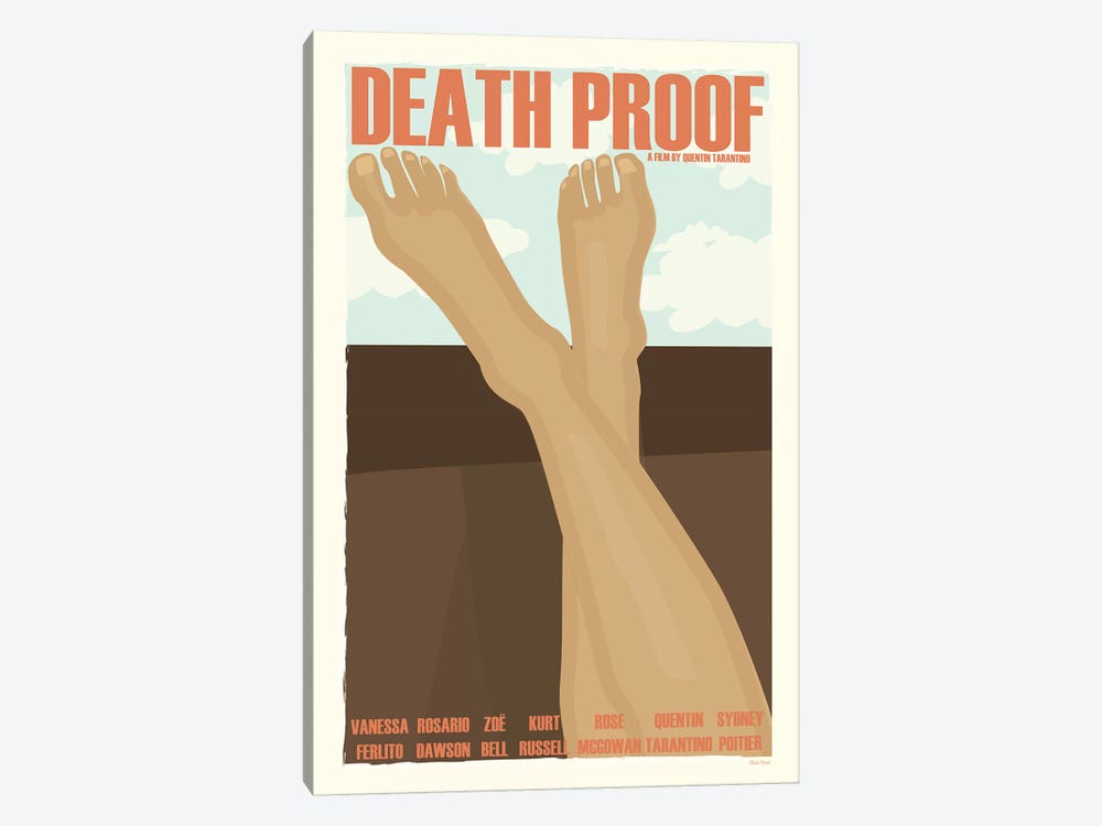Death Proof by Claudia Varosio 1-piece Canvas Wall Art