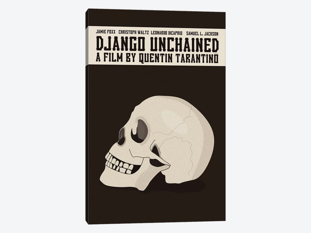 Django Unchained by Claudia Varosio 1-piece Canvas Print
