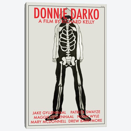 Donnie Darko Canvas Print #VSI34} by Claudia Varosio Art Print