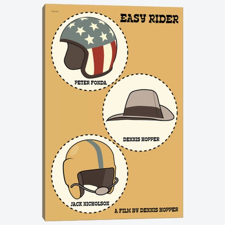 Easy Rider Canvas Print #VSI35} by Claudia Varosio Canvas Art Print
