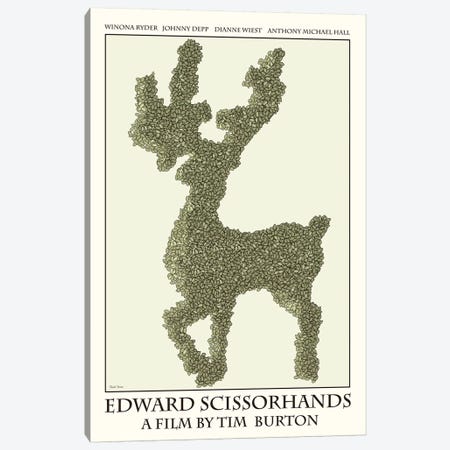 Edward Scissorhands Canvas Print #VSI36} by Claudia Varosio Canvas Print