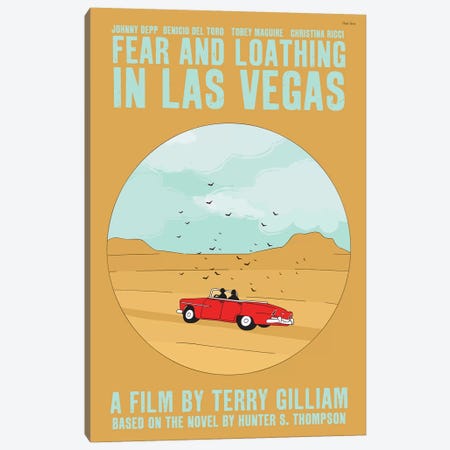Fear And Loathing In Las Vegas Canvas Print #VSI40} by Claudia Varosio Canvas Art Print