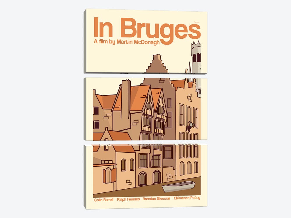 In Bruges by Claudia Varosio 3-piece Art Print