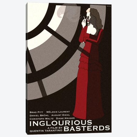 Inglourious Basterds Canvas Print #VSI55} by Claudia Varosio Canvas Print