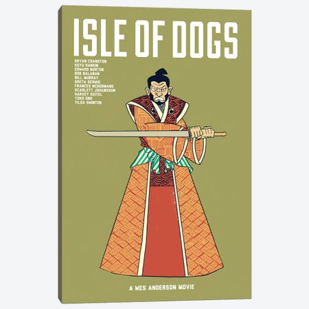 Isle Of Dogs Canvas Print #VSI57} by Claudia Varosio Canvas Art Print