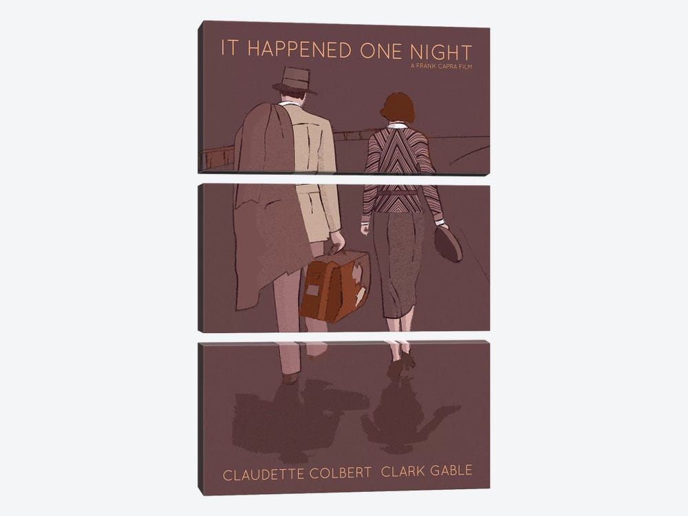 It Happed One Night by Claudia Varosio 3-piece Canvas Art
