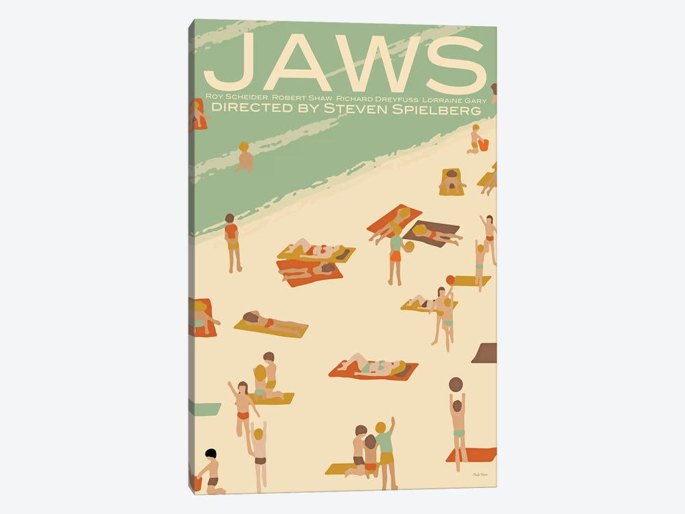 Jaws by Claudia Varosio 1-piece Art Print