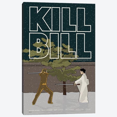 Kill Bill Canvas Print #VSI62} by Claudia Varosio Canvas Print