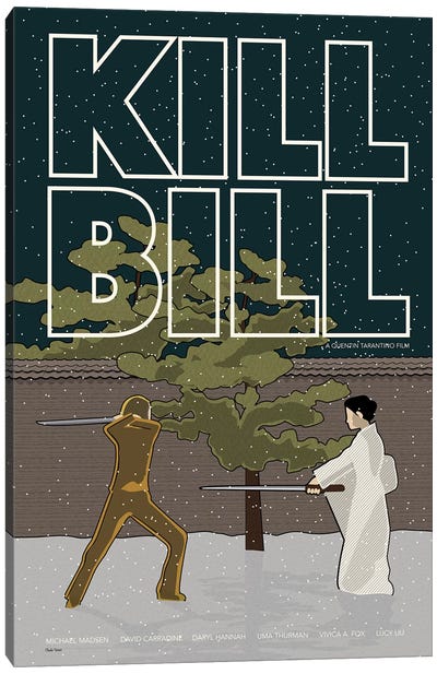 Kill Bill Canvas Art Print - The Bride