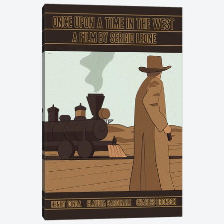 Once Upon A Time In The West Canvas Print #VSI77} by Claudia Varosio Canvas Art Print