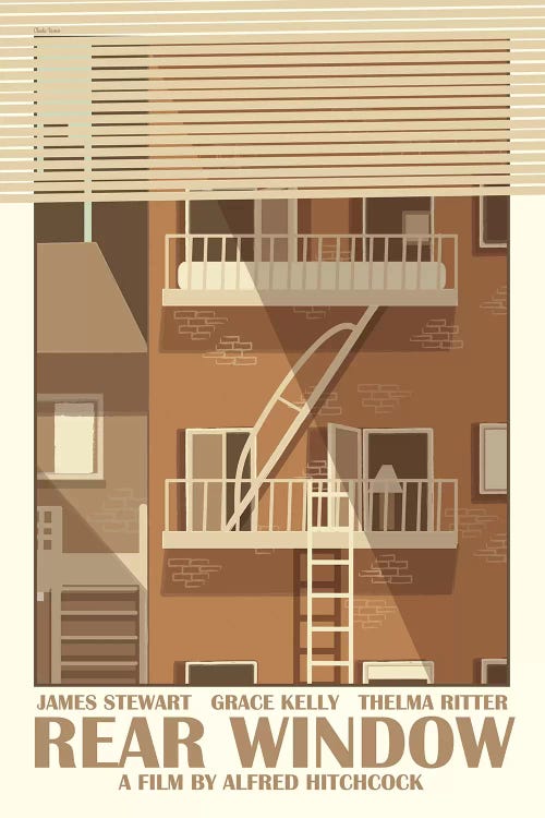 Rear Window by Claudia Varosio wall art