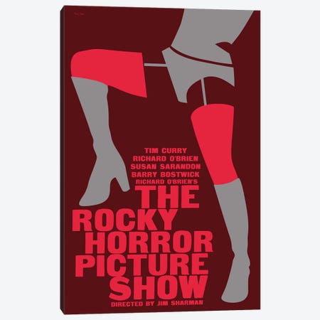 Rocky Horror Picture Show Canvas Print #VSI87} by Claudia Varosio Canvas Wall Art