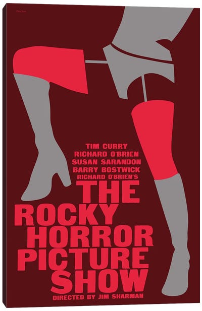 Rocky Horror Picture Show Canvas Art Print - Performing Arts