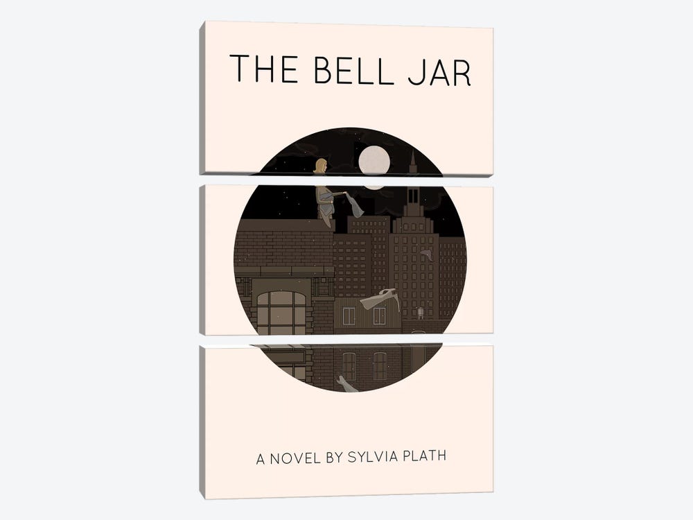 Bell Jar by Claudia Varosio 3-piece Art Print