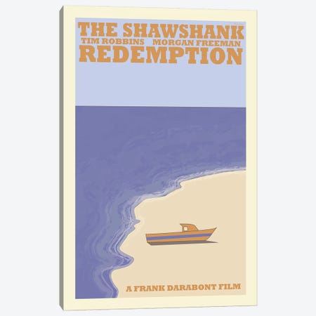 Shawshank Redemption Canvas Print #VSI94} by Claudia Varosio Canvas Art Print
