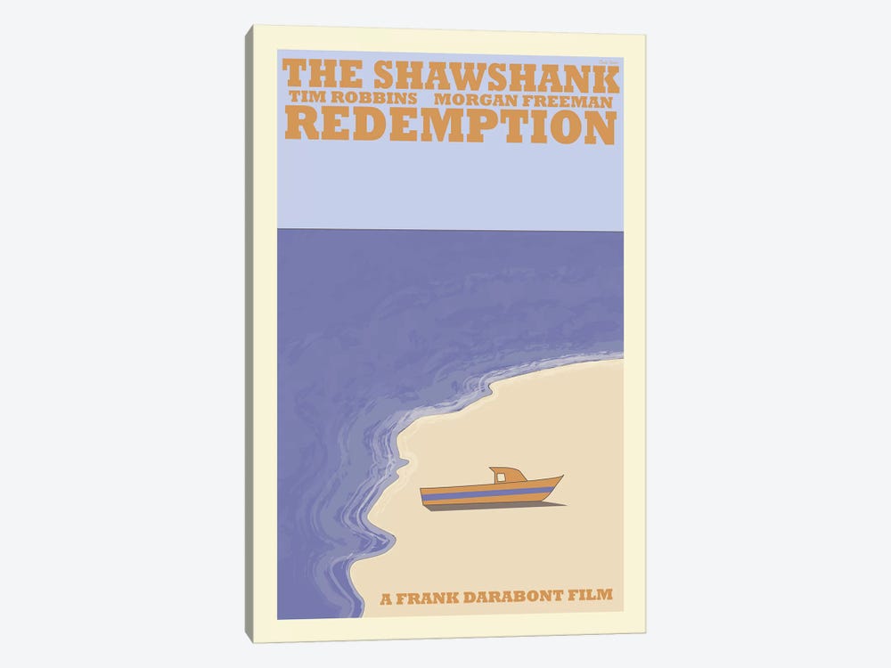Shawshank Redemption by Claudia Varosio 1-piece Canvas Artwork