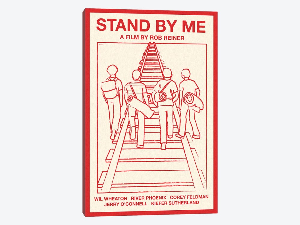 Stand By Me by Claudia Varosio 1-piece Canvas Art Print
