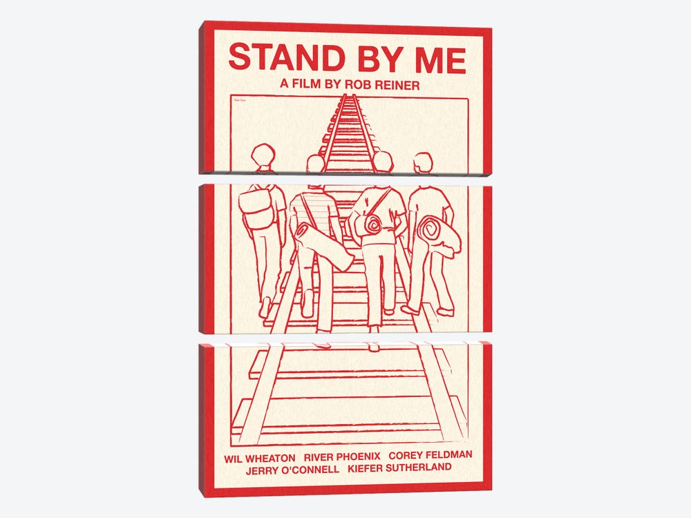 Stand By Me by Claudia Varosio 3-piece Canvas Print