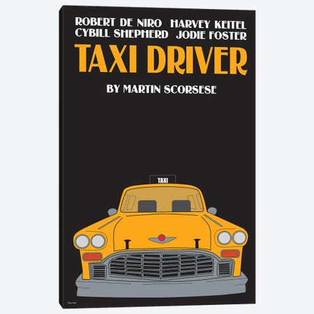Taxy Driver Canvas Print #VSI99} by Claudia Varosio Canvas Wall Art