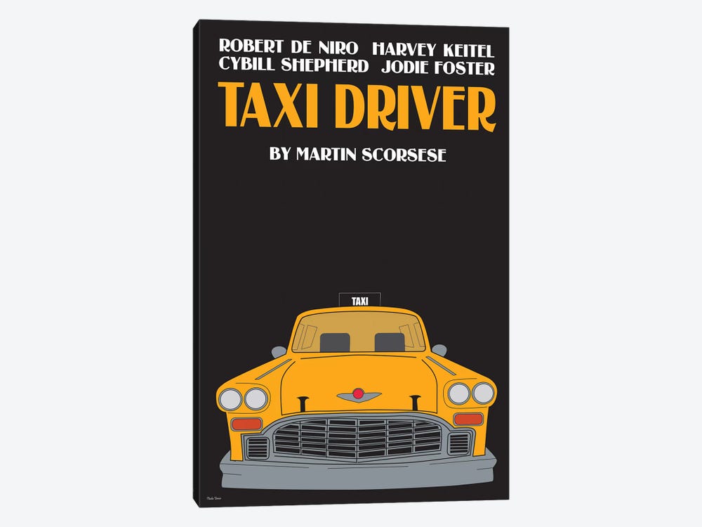 Taxy Driver by Claudia Varosio 1-piece Canvas Art Print