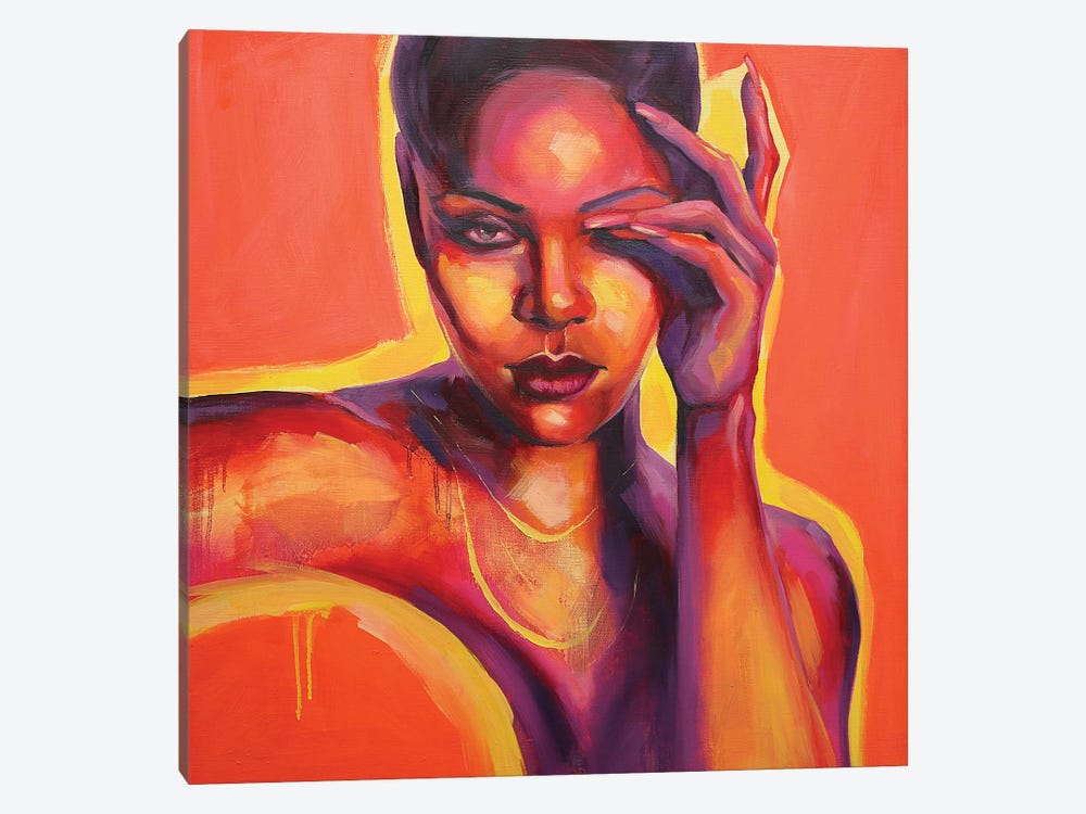 Rihanna by Valentina Shatokhina 1-piece Canvas Art Print