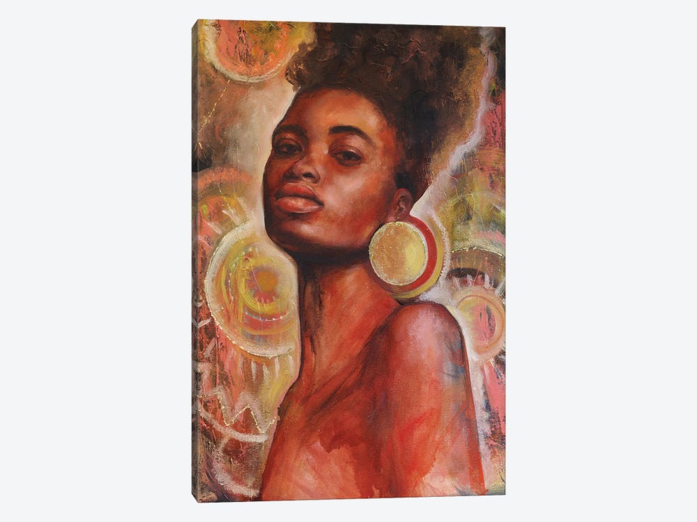 African Queen I 1-piece Canvas Artwork