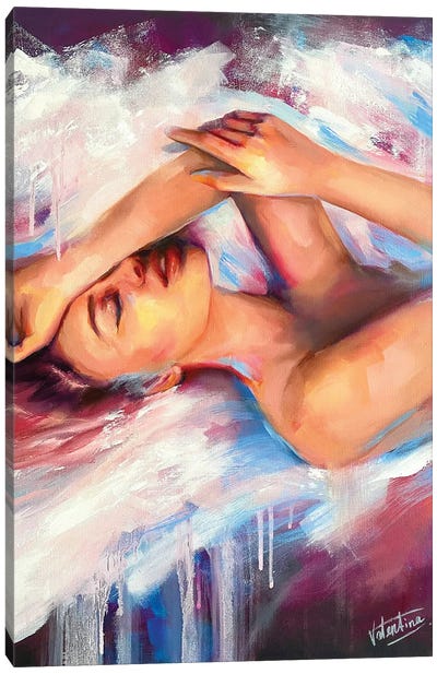 Pleasure In The Senses Canvas Art Print - Valentina Shatokhina