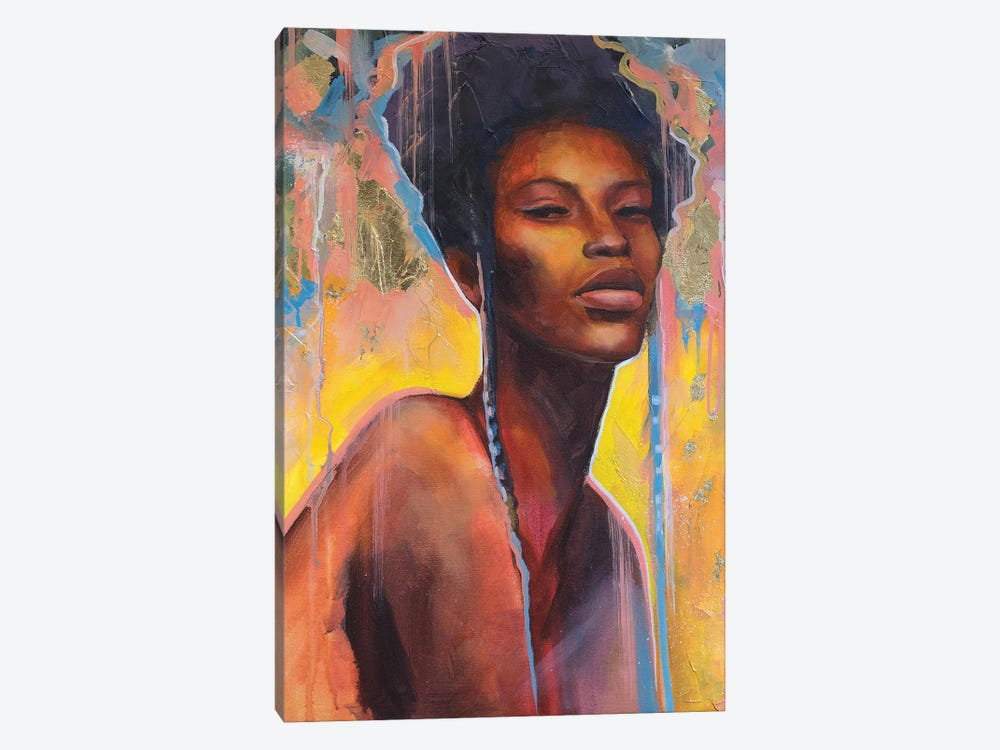 African Queen II by Valentina Shatokhina 1-piece Canvas Art Print